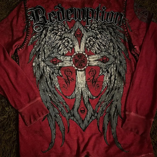 Afflicted Gothic Y2K T-Shirt