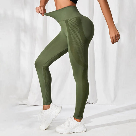 Premium High Waist Seamless Yoga Leggings