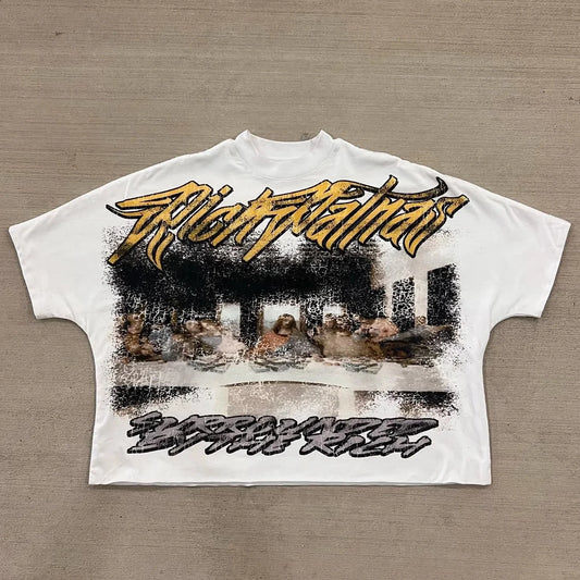 Original Manman's 'Last Supper' Vintage Graphic T-Shirt