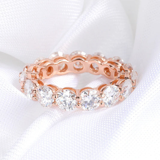 3/3.5/5mm Rose Gold Diamond Ring