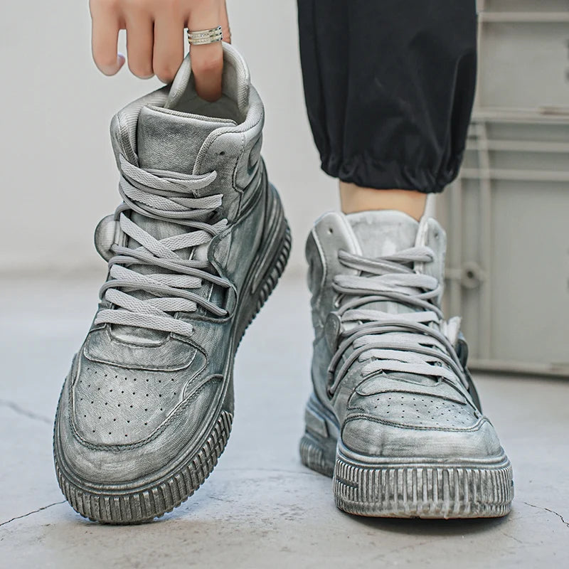 Men's Retro Manga Sneakers