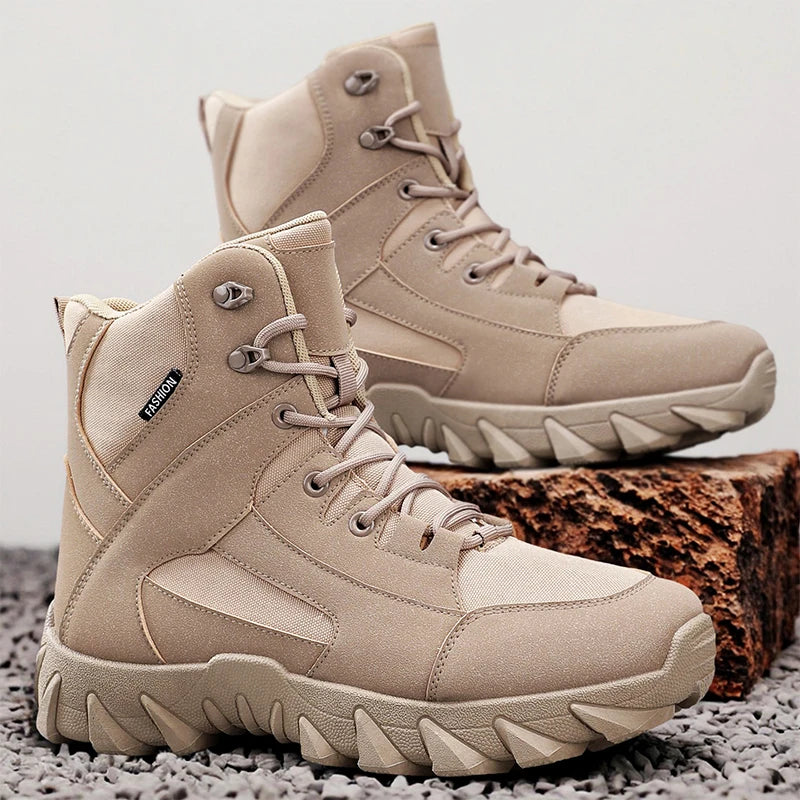 Men's Suede Outdoor Non-Slip Hiking Boots