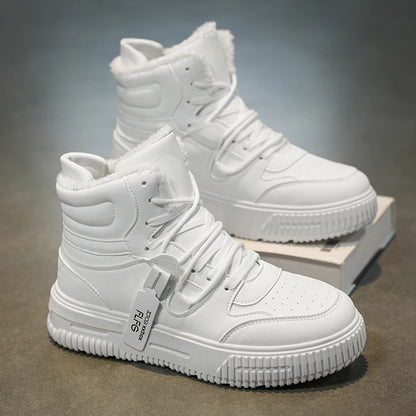 Warm Retro Fur Ankle Boots