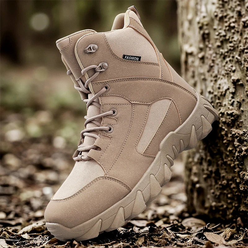 Men's Suede Outdoor Non-Slip Hiking Boots