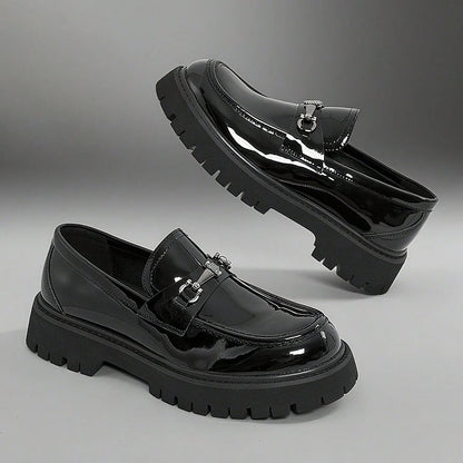 Men's Classic Thick Soled Penny Loafers