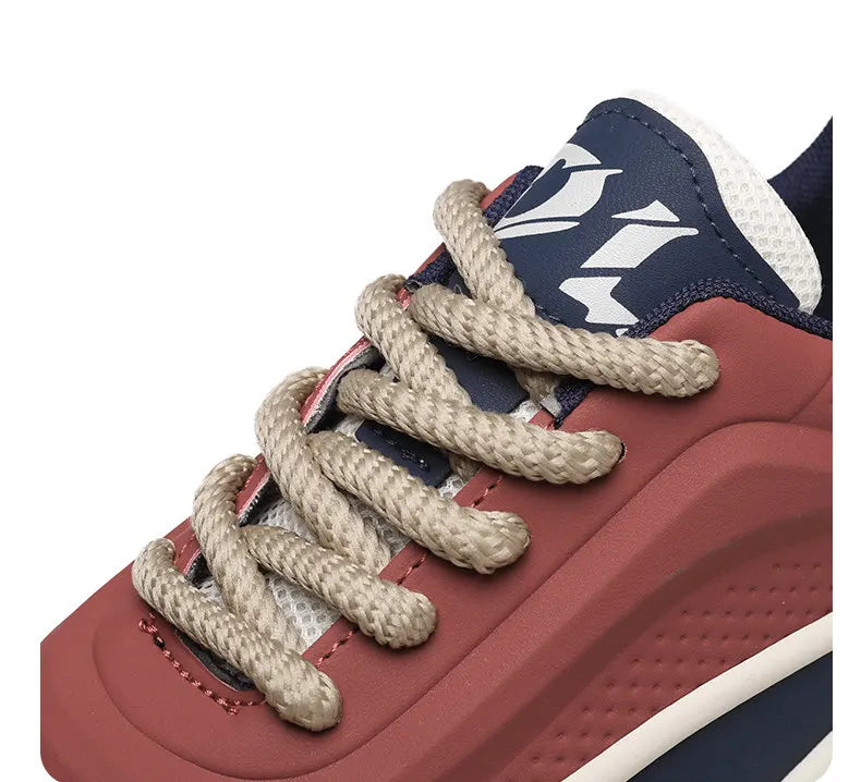 Men's Fashionable Thick Soled Skateboarding Shoes