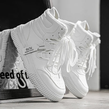 Warm Retro Fur Ankle Boots