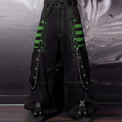 Y2K Punk Denim E-girl Baggy Cargo Pants