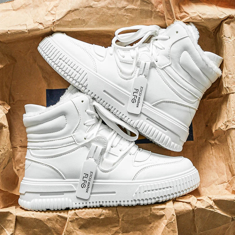 Warm Retro Fur Ankle Boots