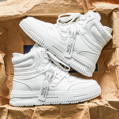 Warm Retro Fur Ankle Boots