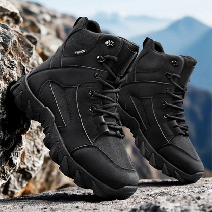Men's Suede Outdoor Non-Slip Hiking Boots