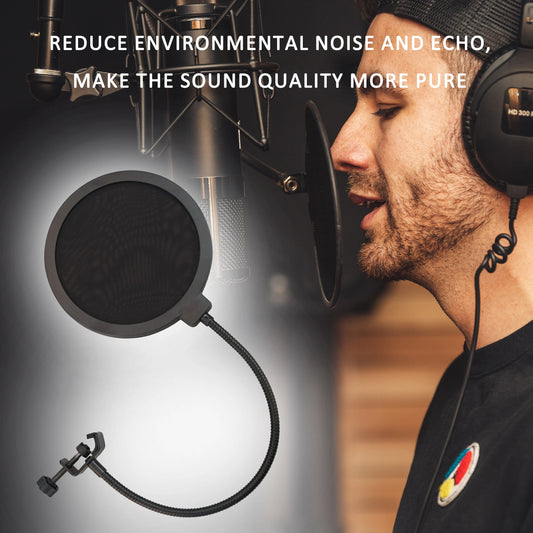 Microphone Popping Filter for Studio Recording