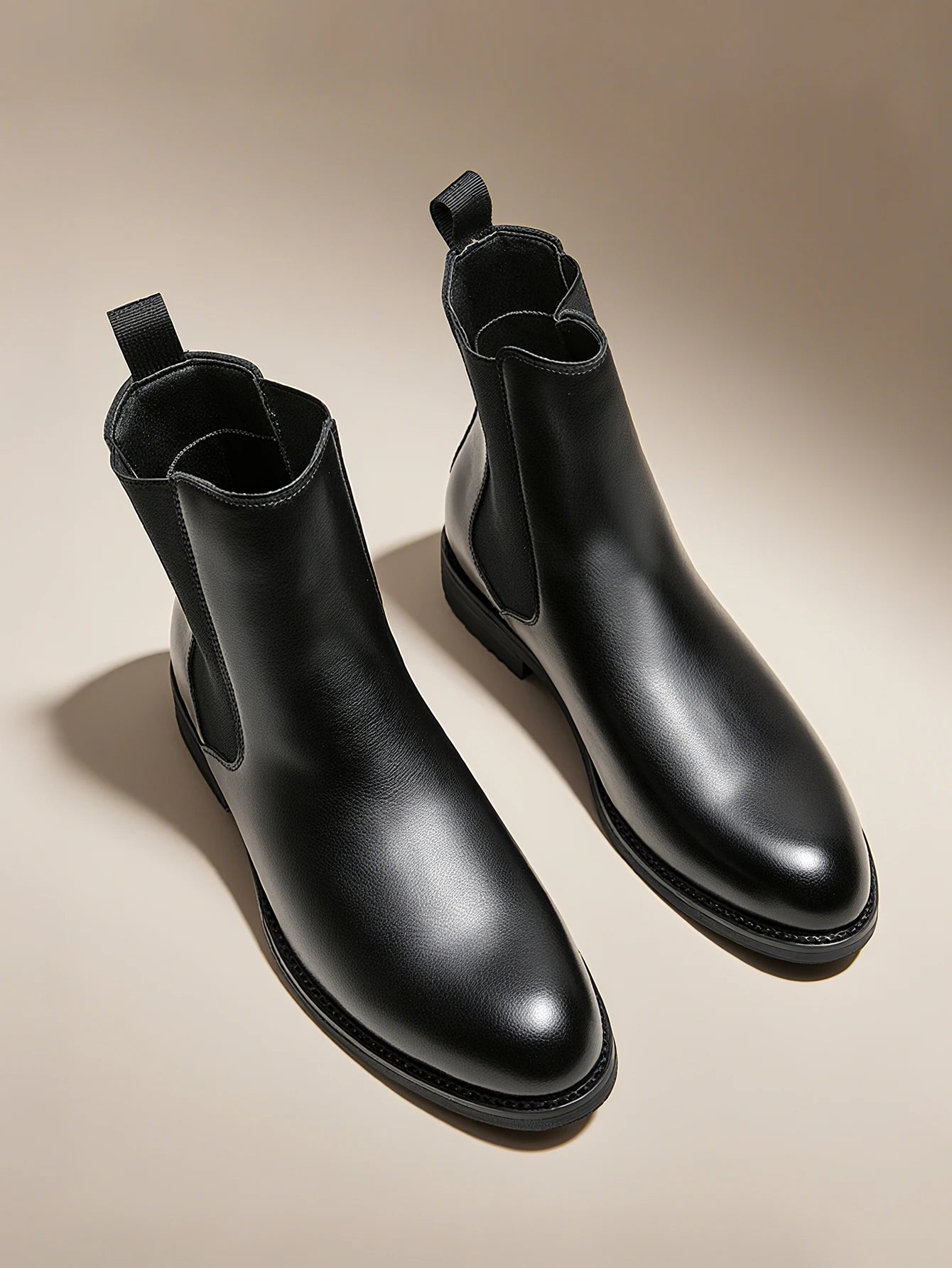 Men's Classic Designer Leather Chelsea Boots