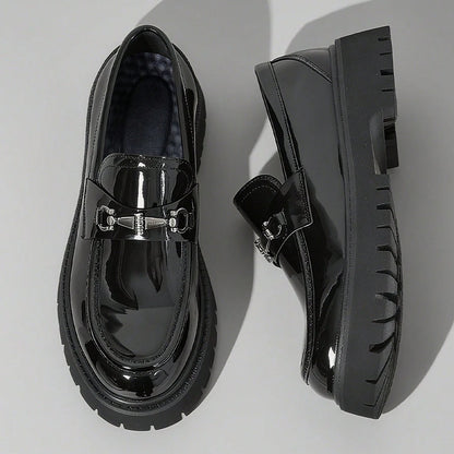 Men's Classic Thick Soled Penny Loafers