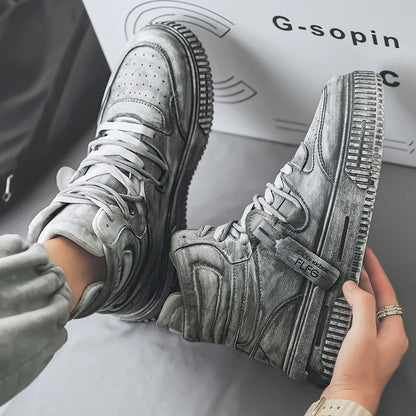 Men's Retro Manga Sneakers