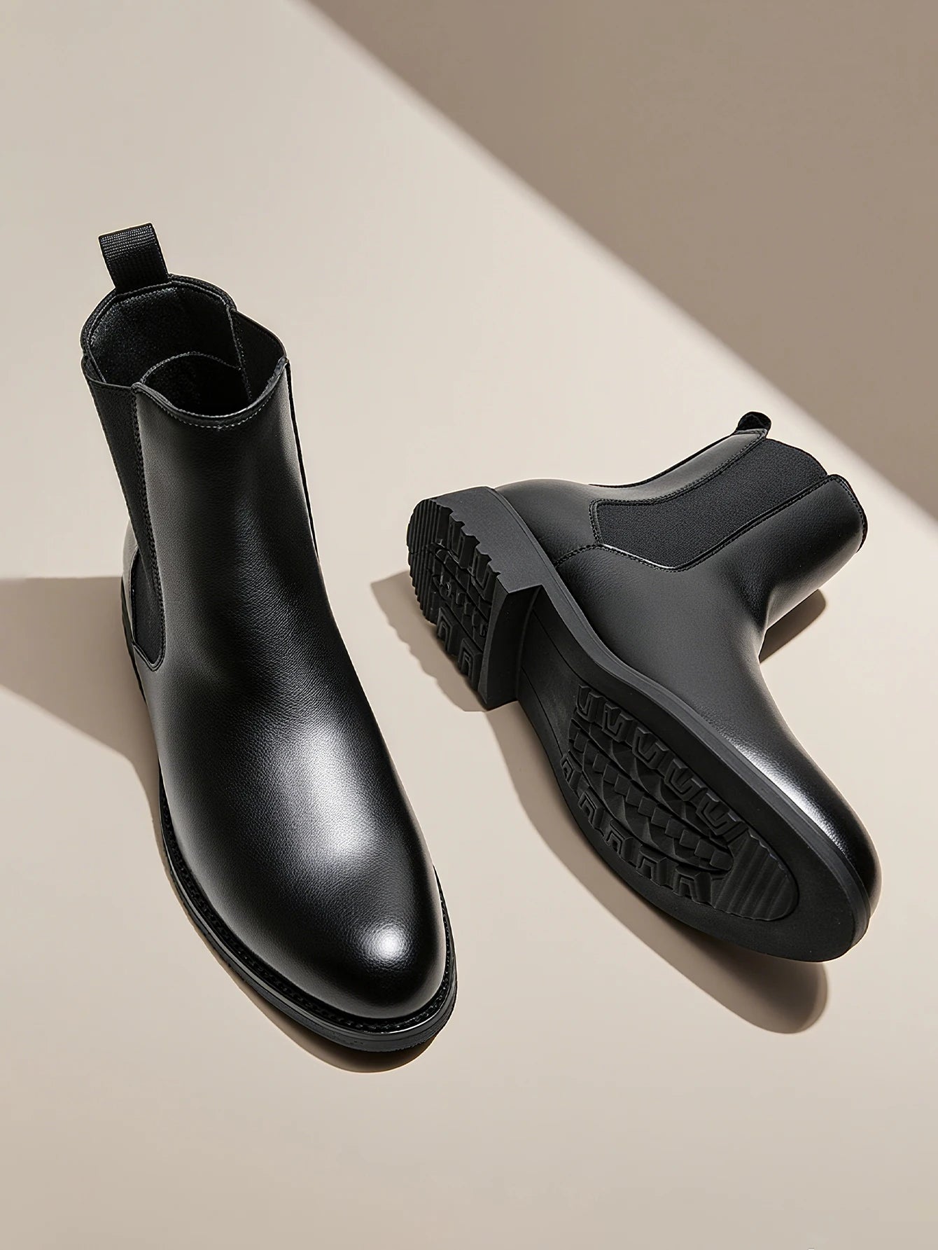 Men's Classic Designer Leather Chelsea Boots