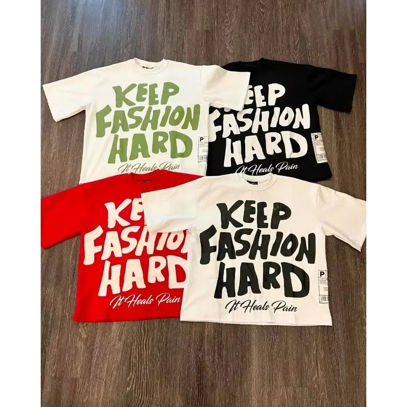 Trendy 'Hard Fashion' T-shirt