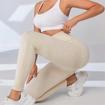 Premium High Waist Seamless Yoga Leggings