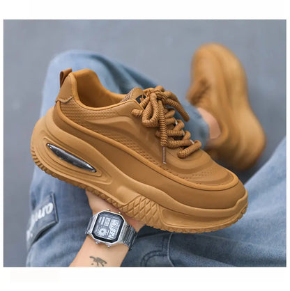 Men's Fashionable Thick Soled Skateboarding Shoes