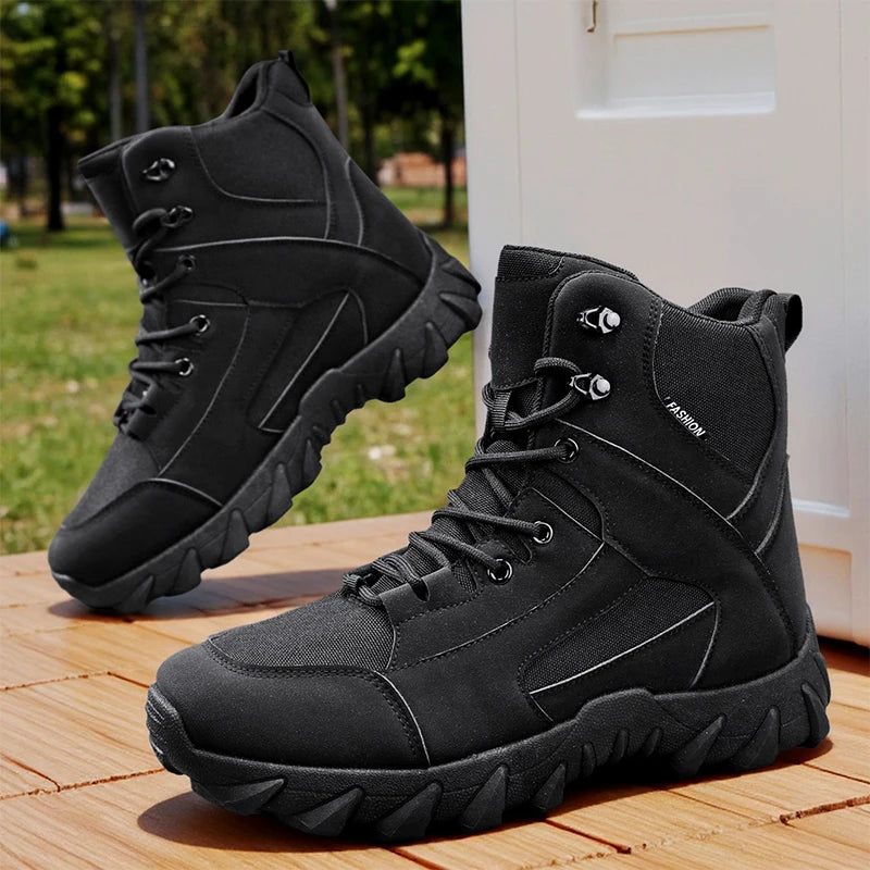 Men's Suede Outdoor Non-Slip Hiking Boots