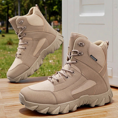 Men's Suede Outdoor Non-Slip Hiking Boots