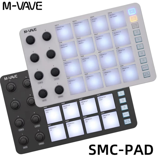 M-VAVE SMC-PAD Portable MIDI Controller Set