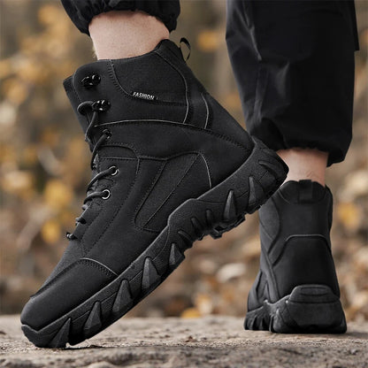 Men's Suede Outdoor Non-Slip Hiking Boots