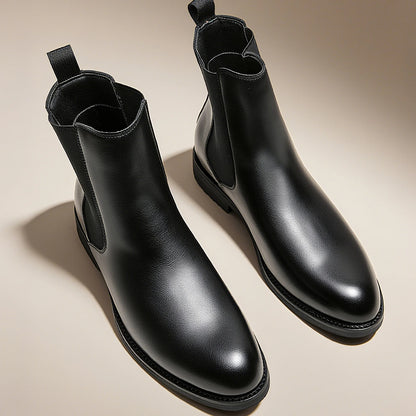 Men's Classic Designer Leather Chelsea Boots